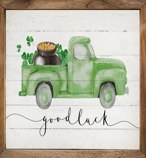 Good Luck Truck Whitewash